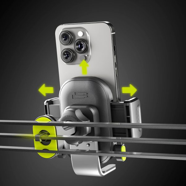 Bracketron OneClick Phone Mount Flexible 360 Rotation-6