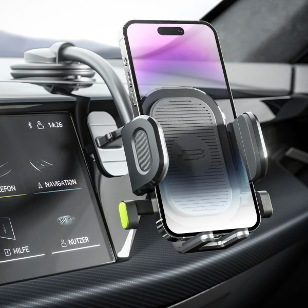 Bracketron OneClick Phone Mount Flexible 360 Rotation-2