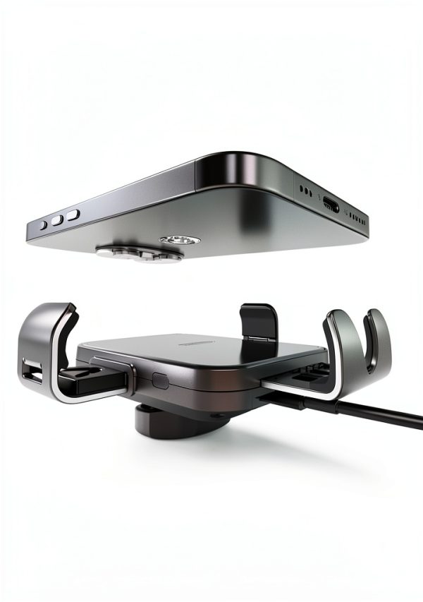 Bracketron Automatic Charging Phone Holder Car Mount Qi-6