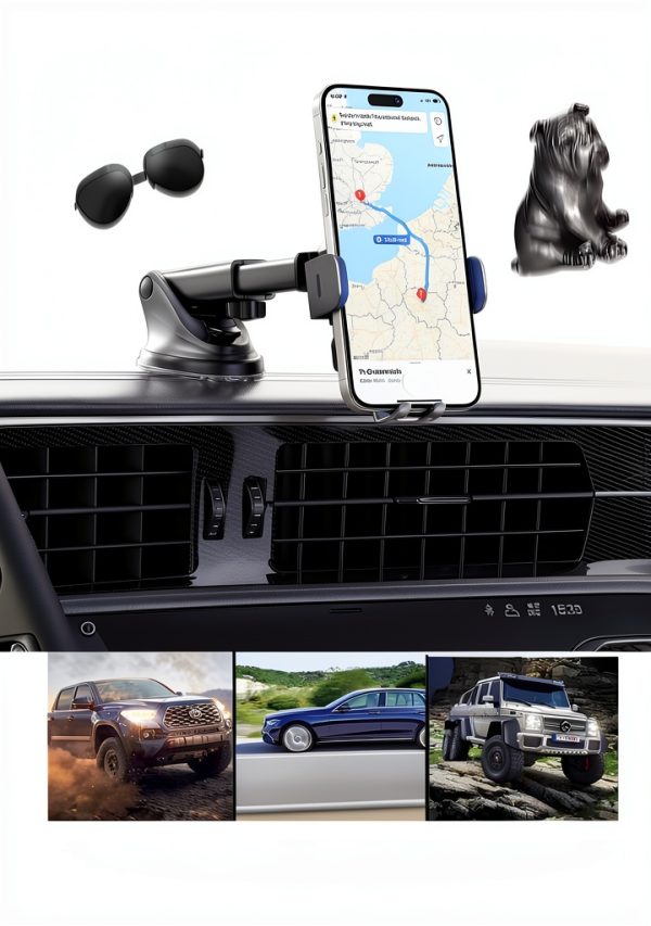 Core Tech Wireless Car Charger Mount Automatic Clamping 15W-5
