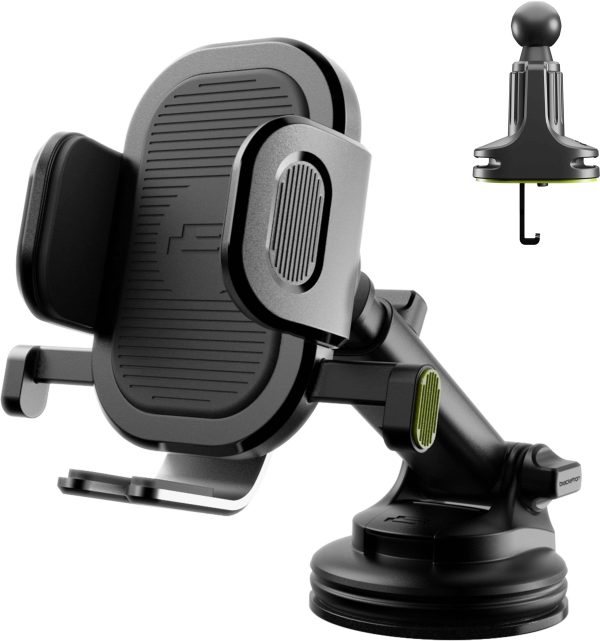 Bracketron OneClick Ext Phone Mount Universal 360 Rotation-0
