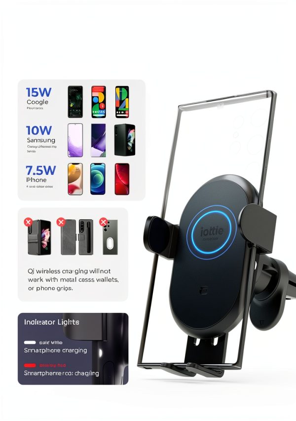 iOttie Auto Sense 2 Wireless Car Mount Charger-2