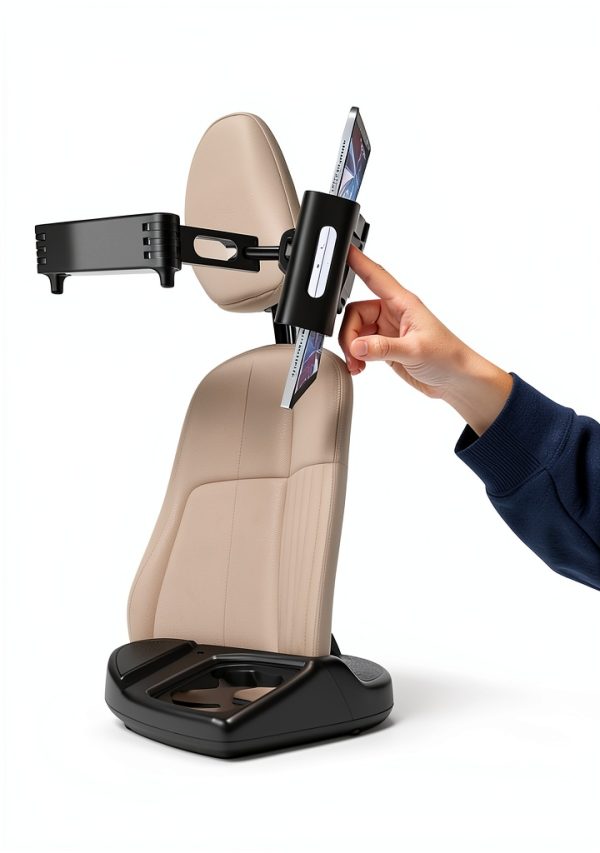 Bracketron TekGrip XL Tablet Headrest Mount 360 Rotation-3