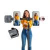 Neewer Dual Phone Tripod Mount Adapter Metal 360 Rotatable-2