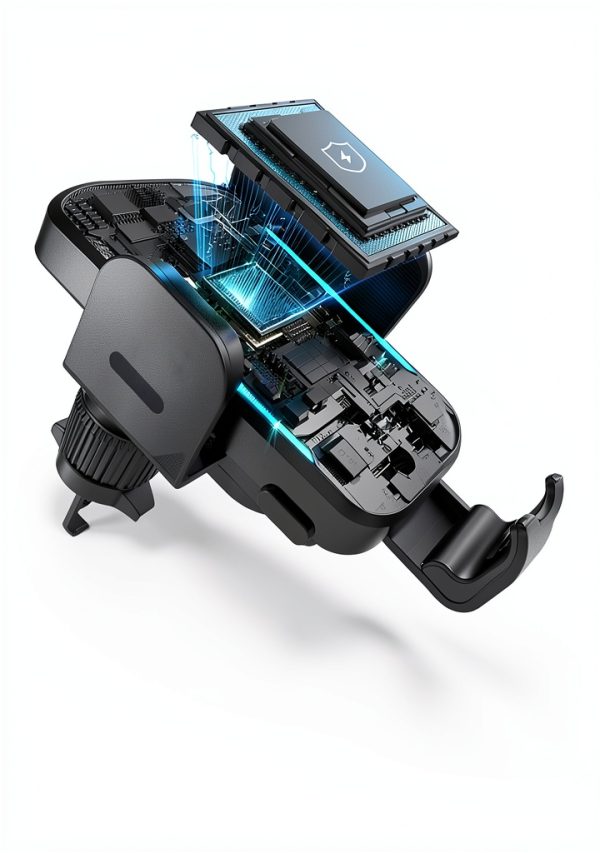 Core Tech Wireless Car Charger Mount Automatic Clamping 15W-2