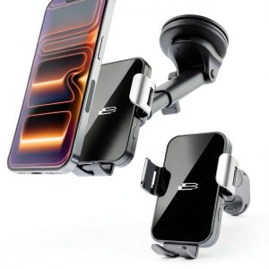 Bracketron Automatic Charging Phone Holder Car Mount Qi-0