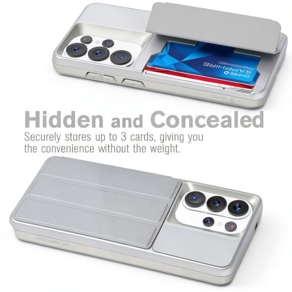 Vena Galaxy S26 Ultra Wallet Case Magnetic Stand Protection-4