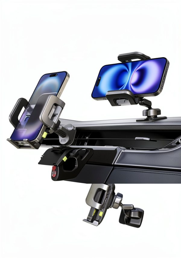 Bracketron TripGrip Vent Dash Mount 360 Rotation One Button-2