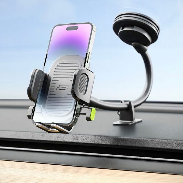 Bracketron OneClick Phone Mount Flexible 360 Rotation-0
