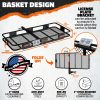 Mockins Cargo Carrier Hitch Mount Basket Heavy Duty 500lbs-2