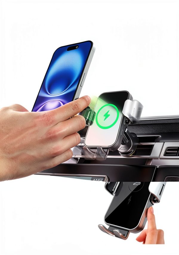 Bracketron Automatic Charging Phone Holder Car Mount Qi-2