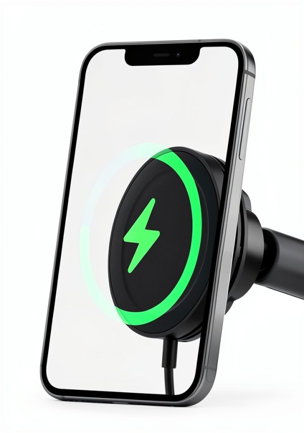 Velox Qi2 Mini Car Phone Mount Wireless Charging Magnetic-1