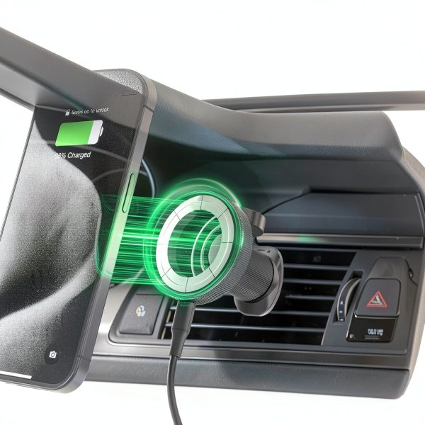 Esoulk Magnetic Wireless Car Charger 2 in 1 Fast Charging-7