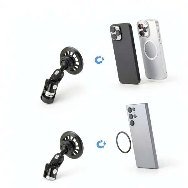 Neewer Basics Magnetic Phone Stand Desk Mount Adjustable-2