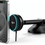 Velox Qi2 Mini Car Phone Mount Wireless Charging Magnetic-0