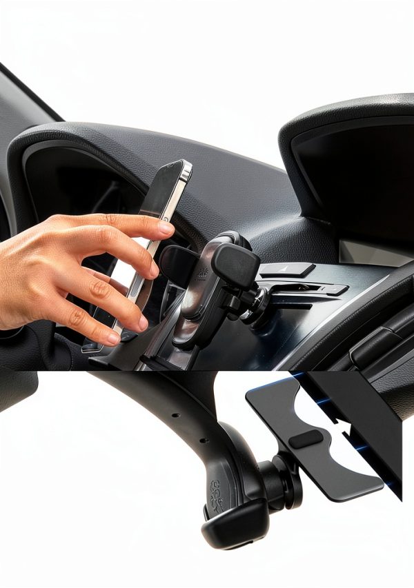 Scosche Easy One Touch 6 CD Slot Car Phone Mount Universal-5
