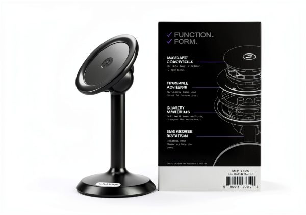 Magnetic Phone Stand Premium 360 Degree Snap Grip Compatible-2