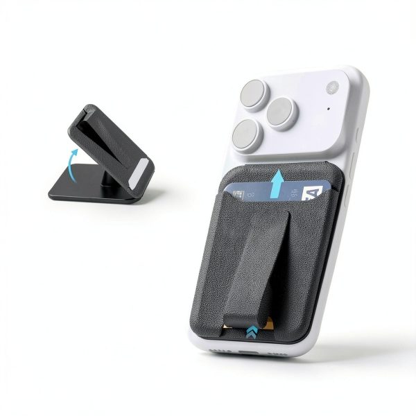 Neewer Magnetic Phone Wallet Card Holder Desk Stand Video-3