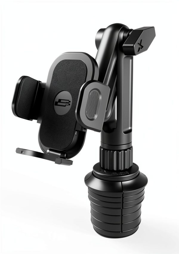 Bracketron TripGrip Cup Holder Mount Flexible Phone Holder-0