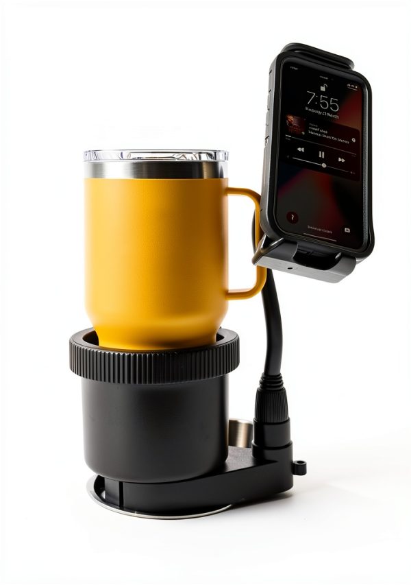 ToughTested XL Cup Holder Mount for Phones Tablets-7