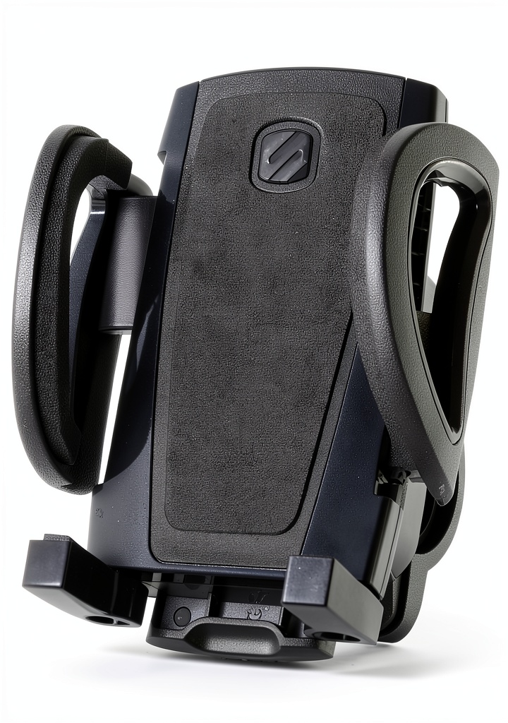 Installing Pavo Bike Phone Mount Universal 360 Degree Rotation on a wooden desk