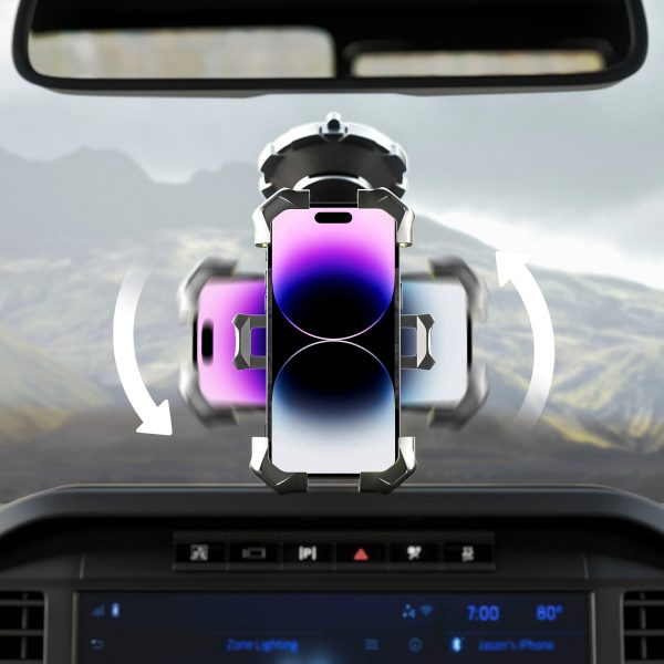 X-Lock Phone Mount Heavy Duty Extendable Car Holder-7