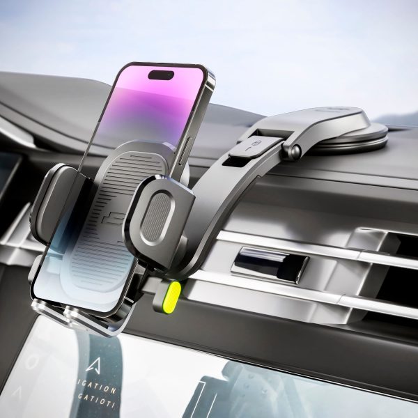 Bracketron OneClick Phone Mount Car Dash Vent Holder-11