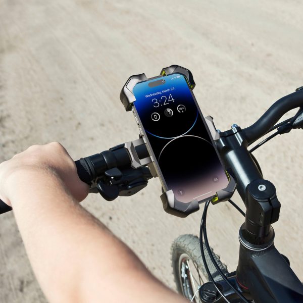 Bracketron X-Lock Handle Bar Mount Shockproof Grip Phone-7