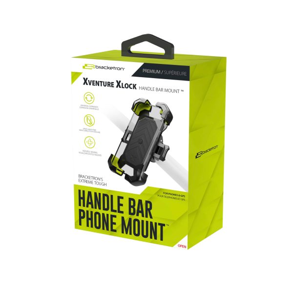 Bracketron X-Lock Handle Bar Mount Shockproof Grip Phone-5