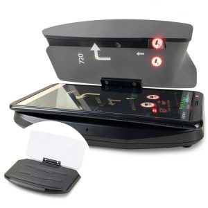 Car HUD Display GPS Projector ABS Material Adjustable Phone-0