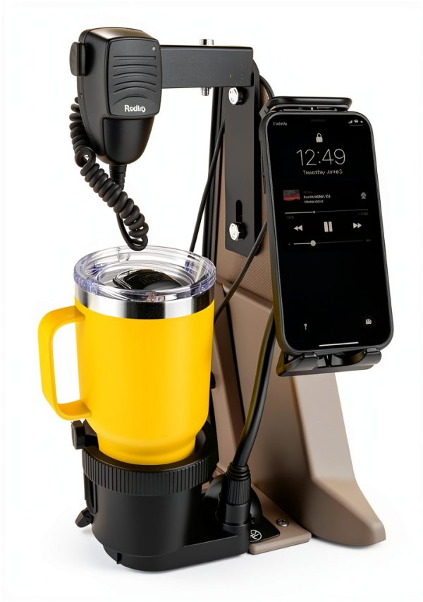 ToughTested XL Cup Holder Mount for Phones Tablets-8