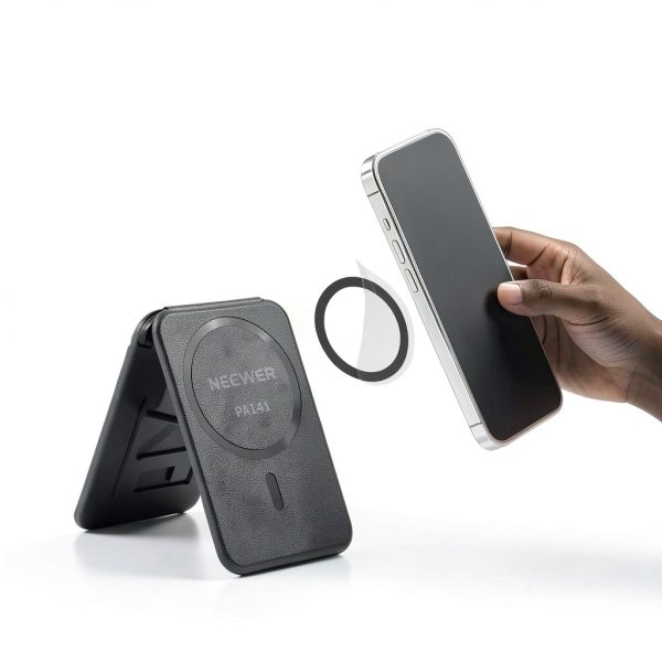 Neewer Magnetic Phone Wallet Card Holder Desk Stand Video-1