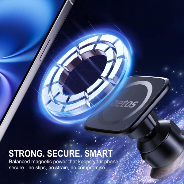 aetos MagSafe Magnetic Air Vent Mount Strong Secure Car-4