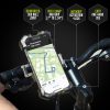 Bracketron X-Lock Handle Bar Mount Shockproof Grip Phone-8