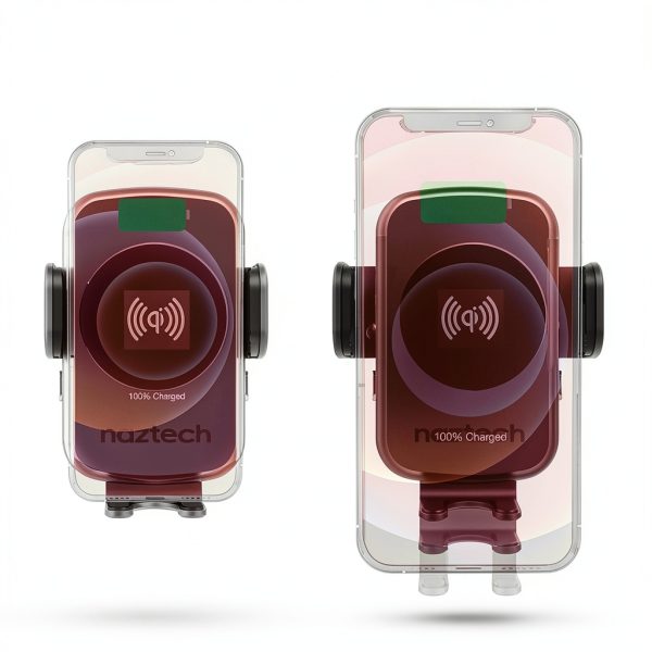 Wireless Car Charger Pavo Smart Grip Mount 15W-4