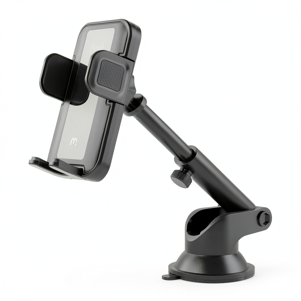 MyBat Pro FastLane mount installed on a car dashboard