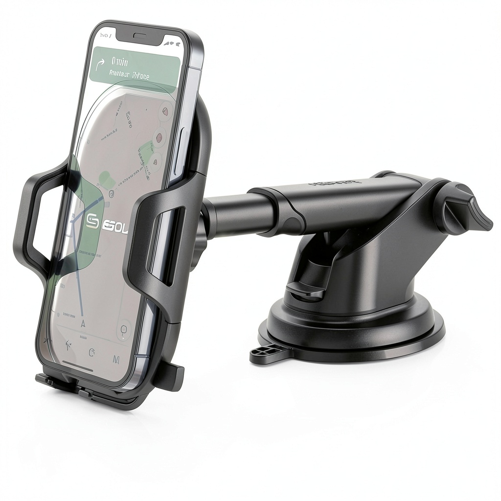 Installing Pavo Dashboard Car Mount with 3M adhesive pad on a car dashboard