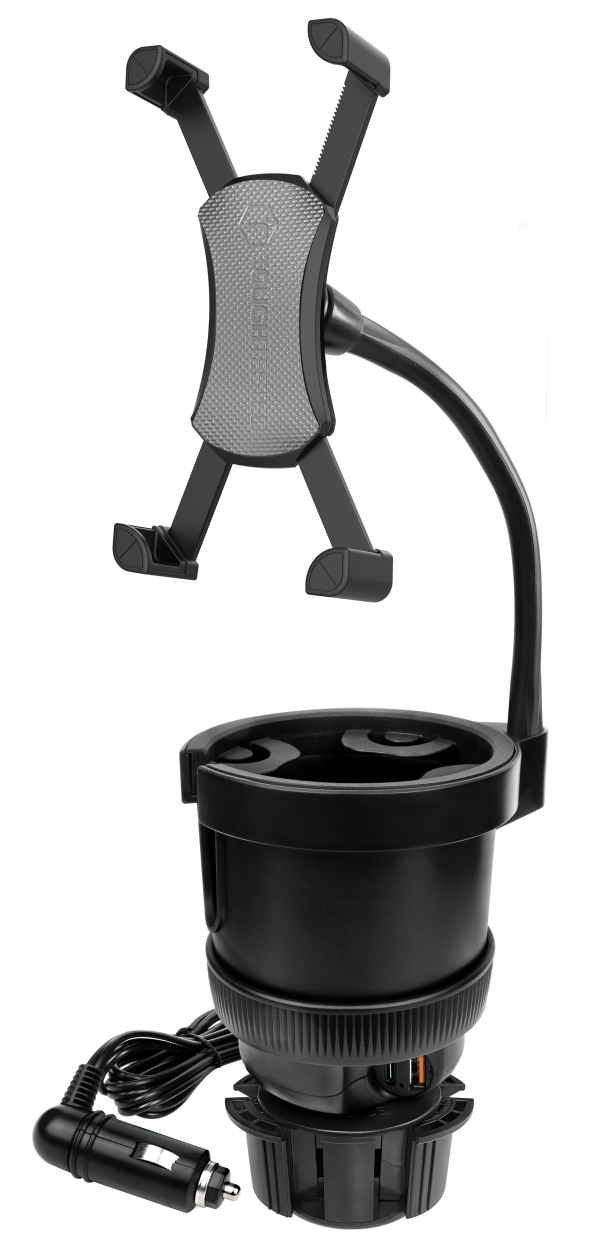 RoadTech Power Cup XL Bottle & Phone Mount with 4‑Port Charger-0