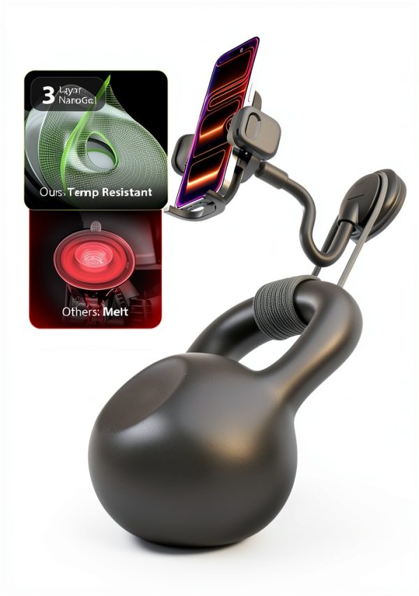Bracketron TripGripPRO Car Phone Mount Silicone-3