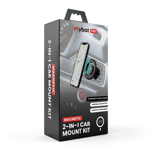 MyBat Pro Magnetic Car Mount 2-in-1 Dashboard-7