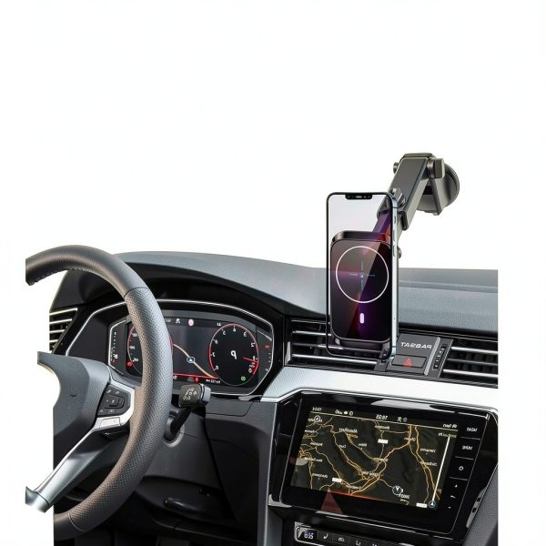 Entronix Magnetic Car Phone Holder with MagSafe Wireless Charging-4