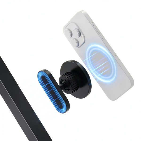 Neewer Magnetic Golf Cart Phone Holder for iPhone Samsung-3