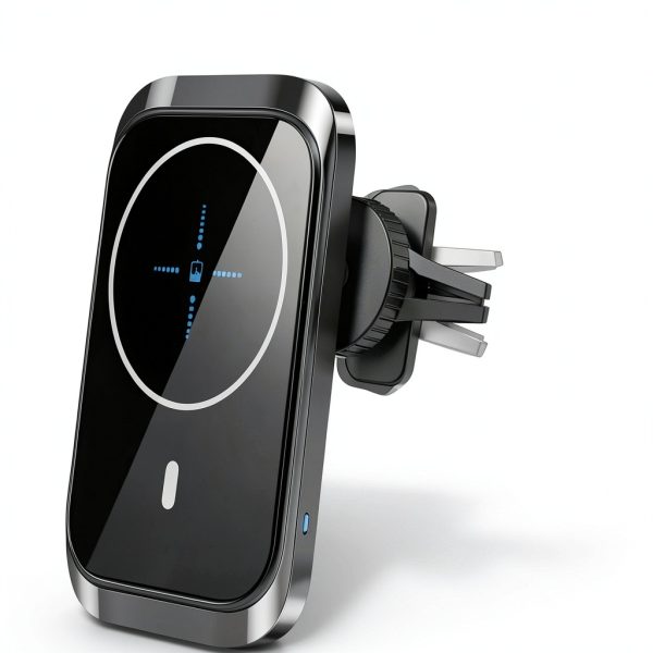 Entronix Magnetic Car Phone Holder with MagSafe Wireless Charging-1