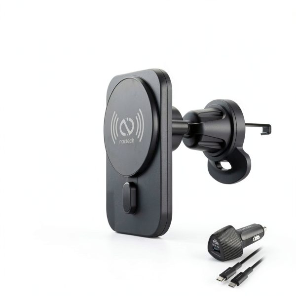 Naztech MagLock Magnetic Fast Charging Vent Mount-11