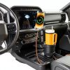 RoadTech Power Cup XL Bottle & Phone Mount with 4‑Port Charger-2