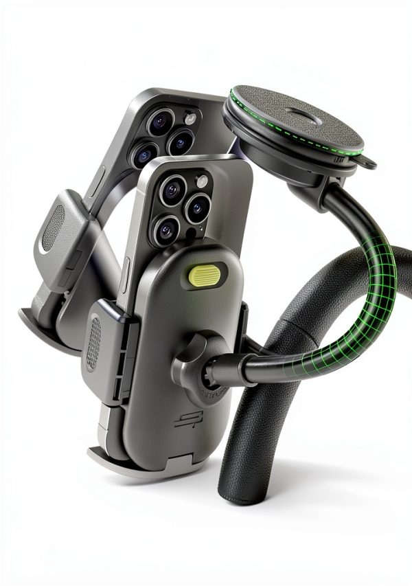 Bracketron Car Phone Mount 7.5" Gooseneck Arm for iPhone-5