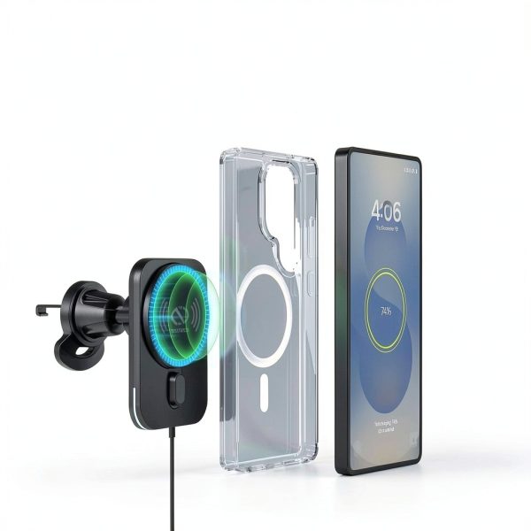 Naztech MagLock Magnetic Fast Charging Vent Mount-4