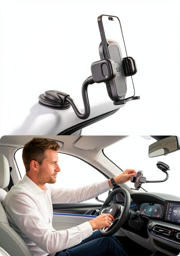 Bracketron TripGripPRO Car Phone Mount Silicone-4