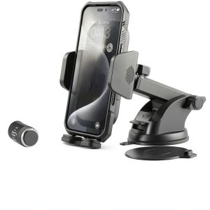 FlexMount 3-in-1 Car Phone Holder Universal Dashboard Windshield Mount-0