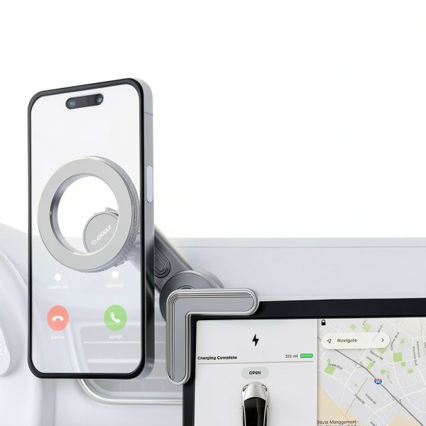 Esoulk Magnetic Car Screen Phone Holder for Tesla Grip Adjustable-7